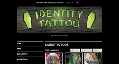 Desktop Screenshot of identitytattoo.com
